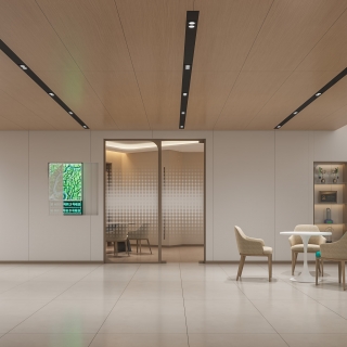 现代客户等候区