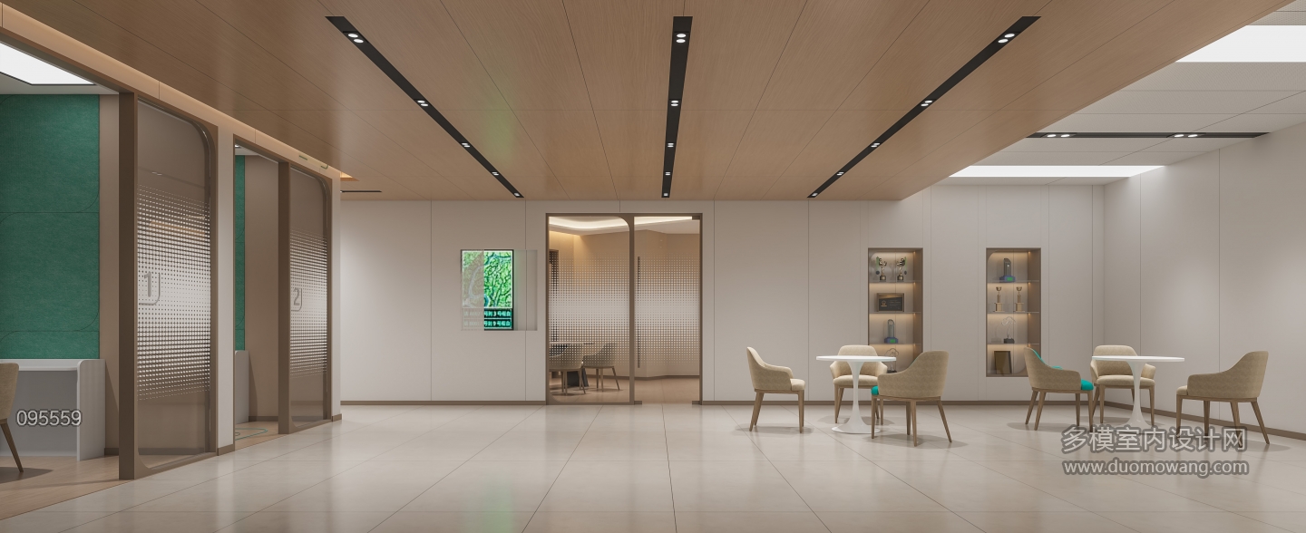 现代客户等候区