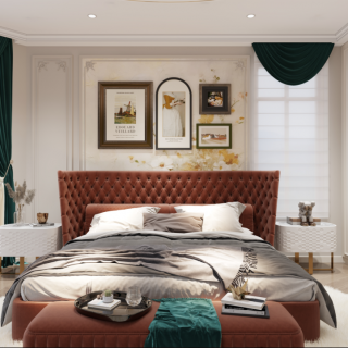 改图城堡主卧特写