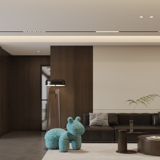 意式客厅-沙发墙