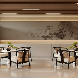 新中式棋牌室静态2