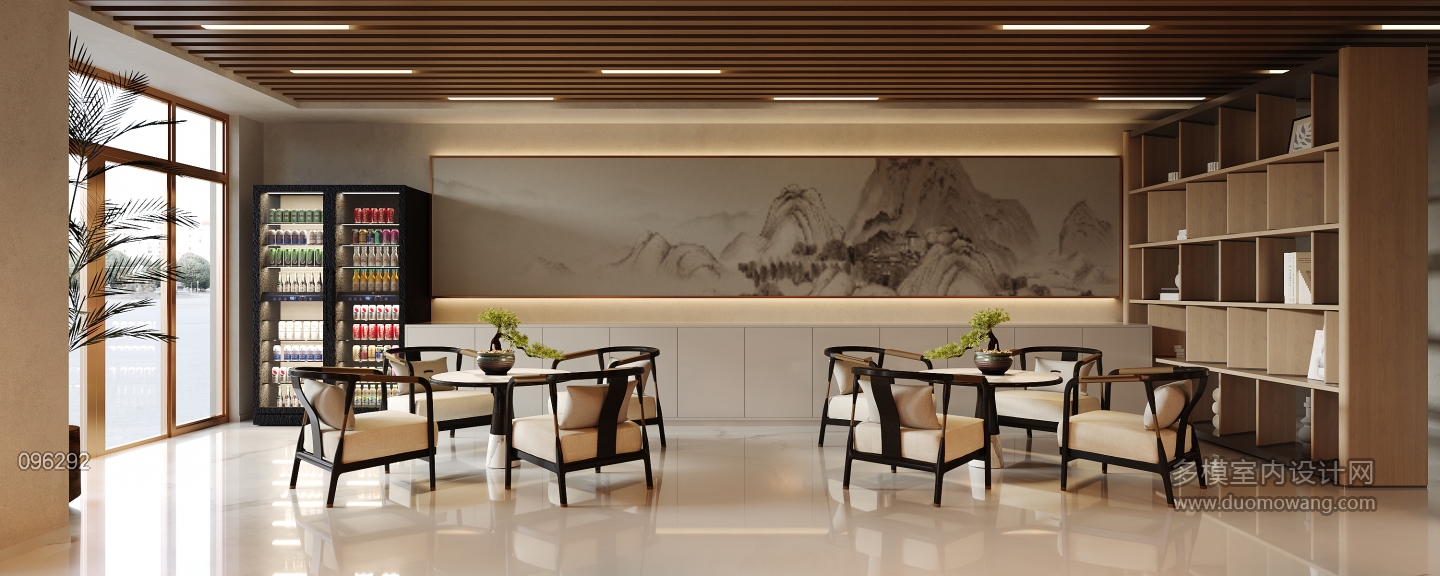 新中式棋牌室静态2