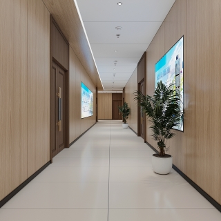 会议室+走道)_走道方案1_互动式灯光混合