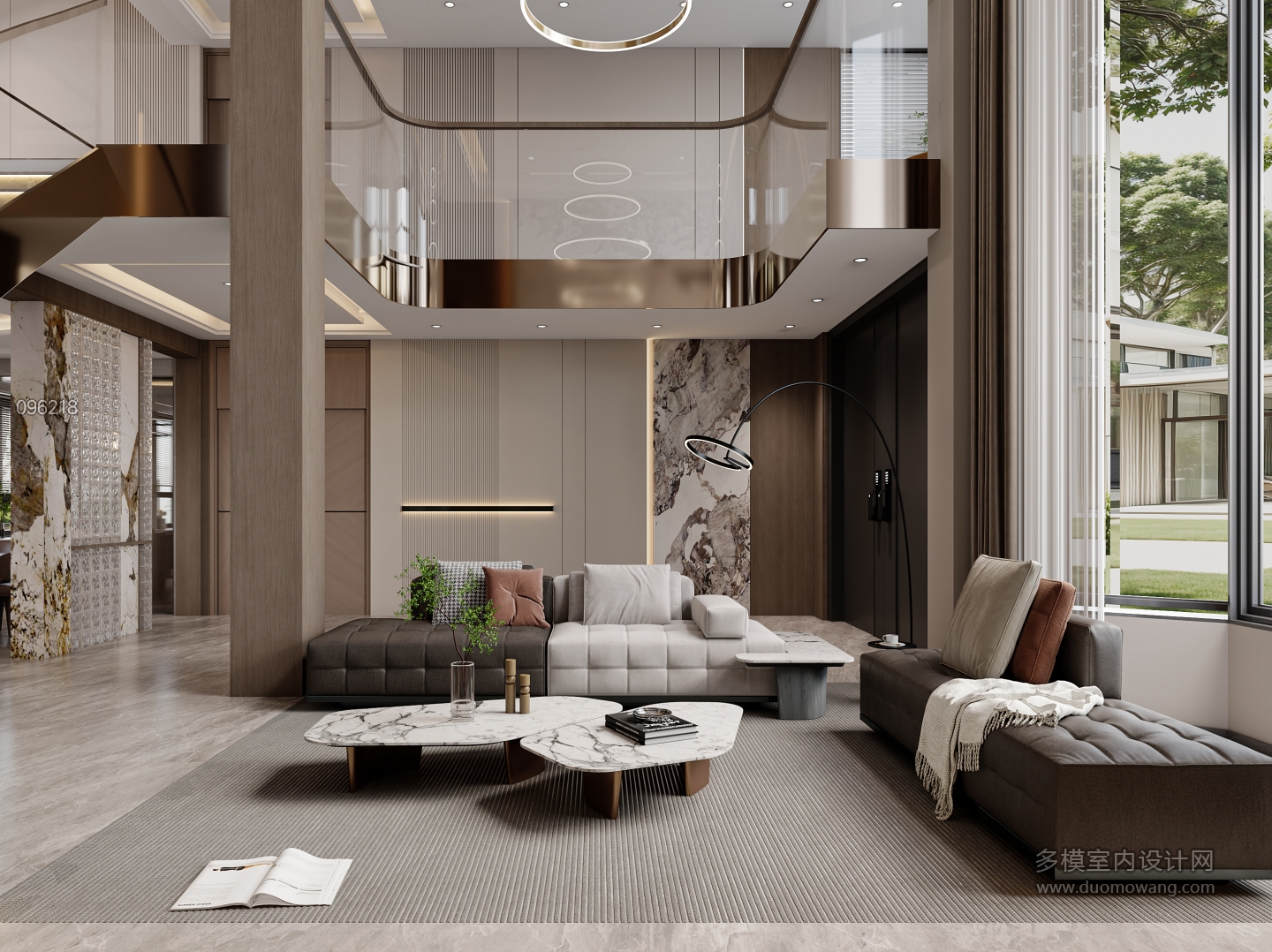 意式1楼 沙发背景静态