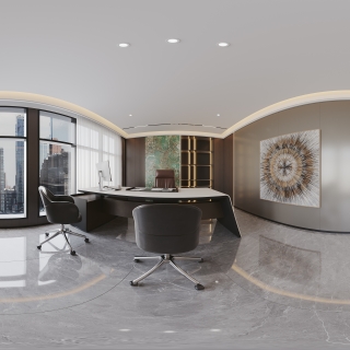 现代总裁办公室全景