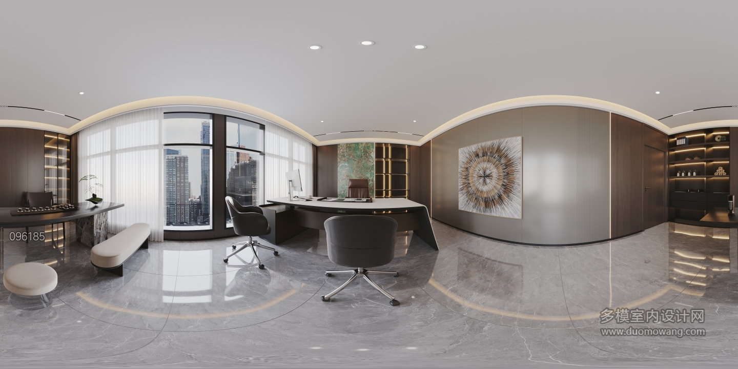 现代总裁办公室全景