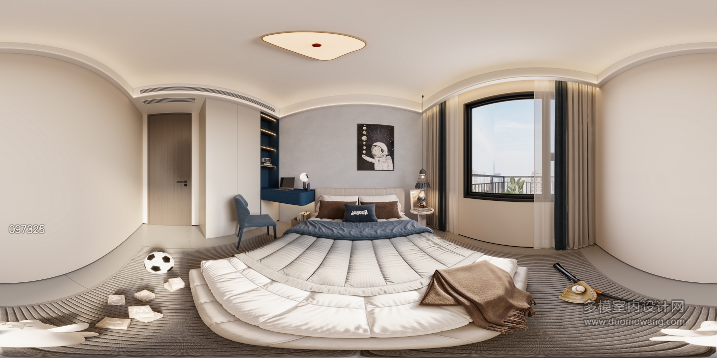 意式儿童房-全景