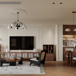 法式中古风客餐厅2