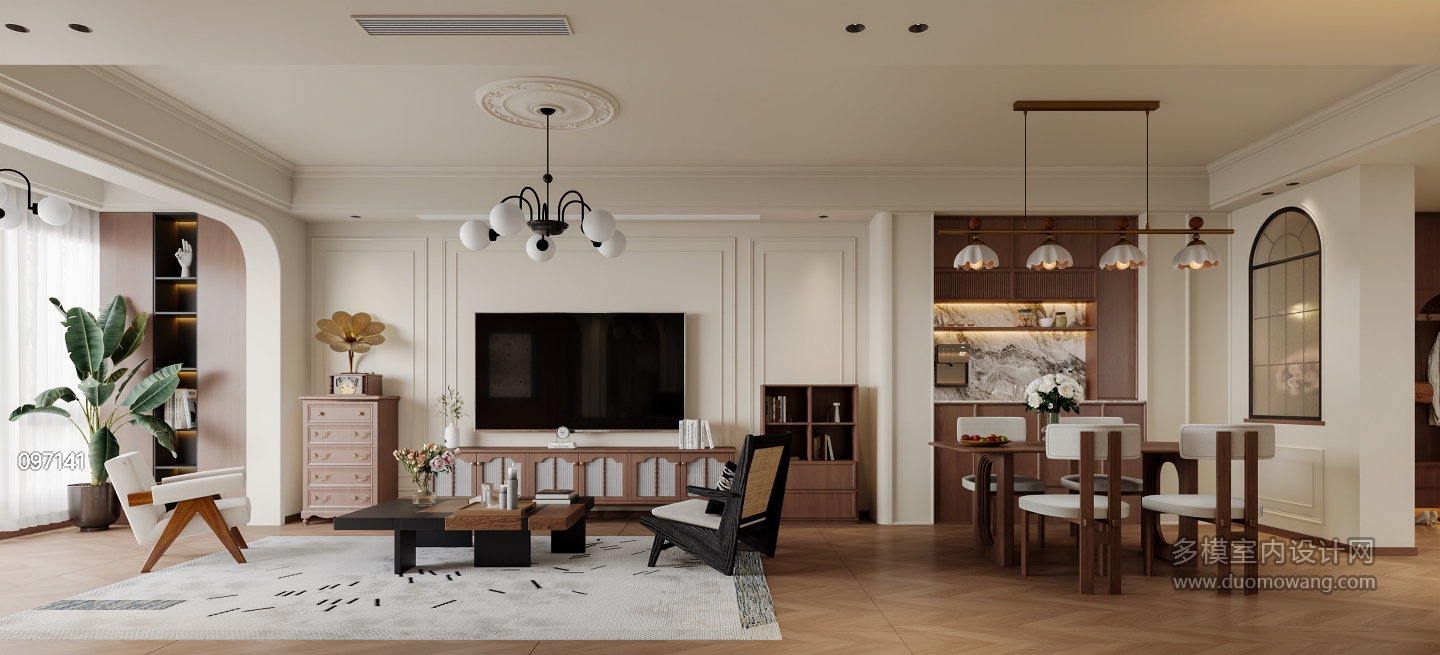 法式中古风客餐厅2