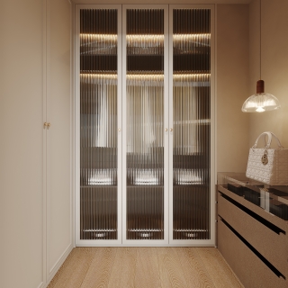 法式主卧衣帽间