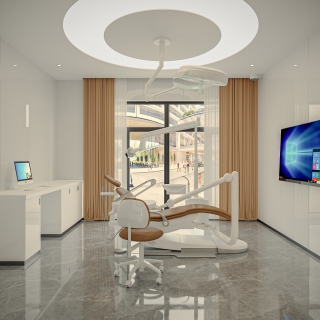 现代牙科诊所二层诊室