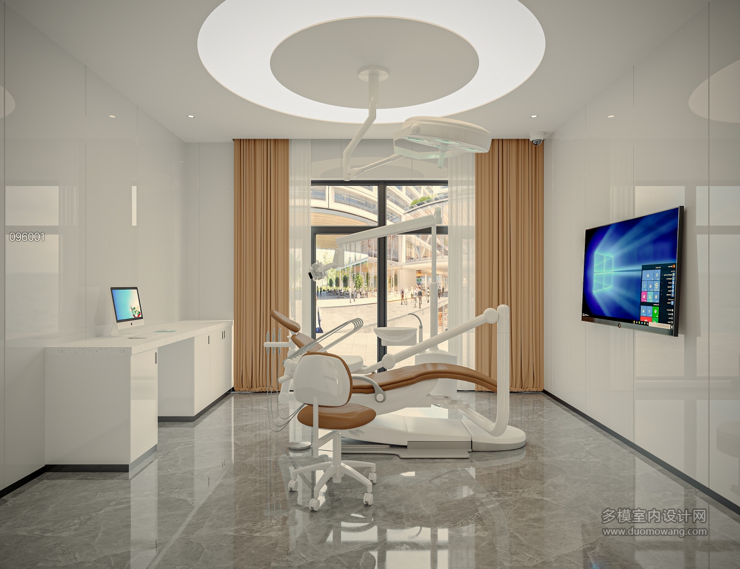 现代牙科诊所二层诊室