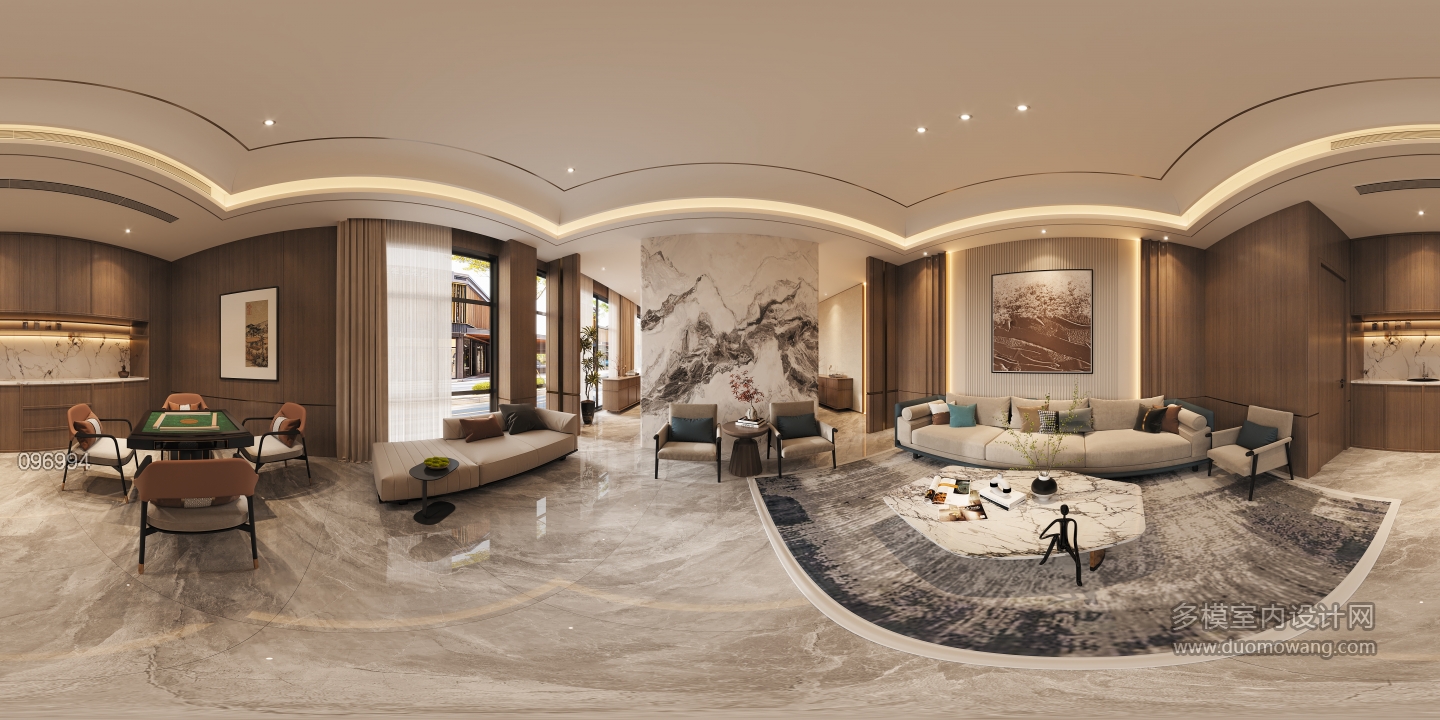 大包厢沙发区全景