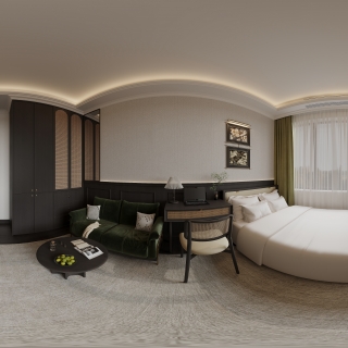 现代 公寓 全景