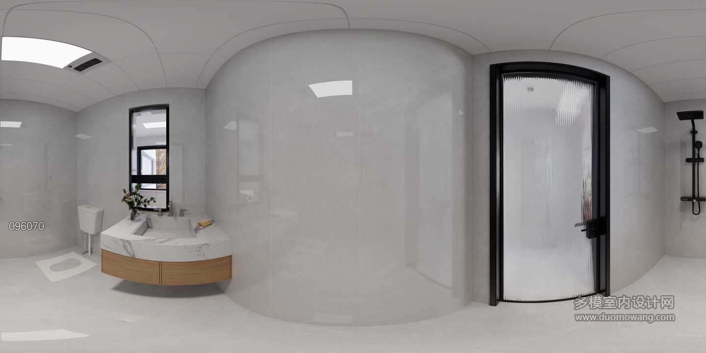 现代简约卫生间1