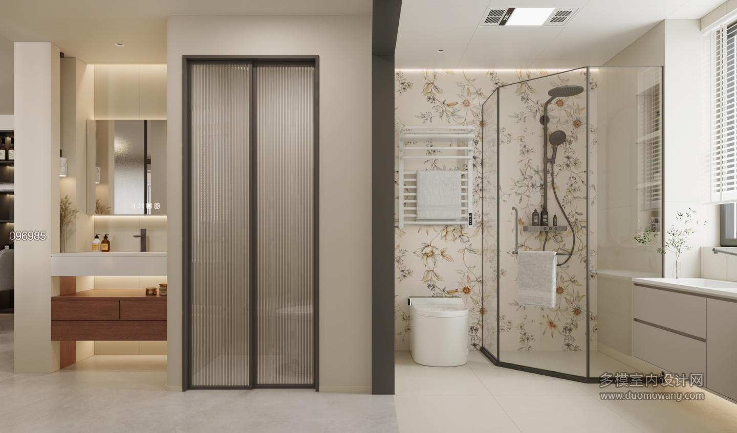 现代轻奢卫生间