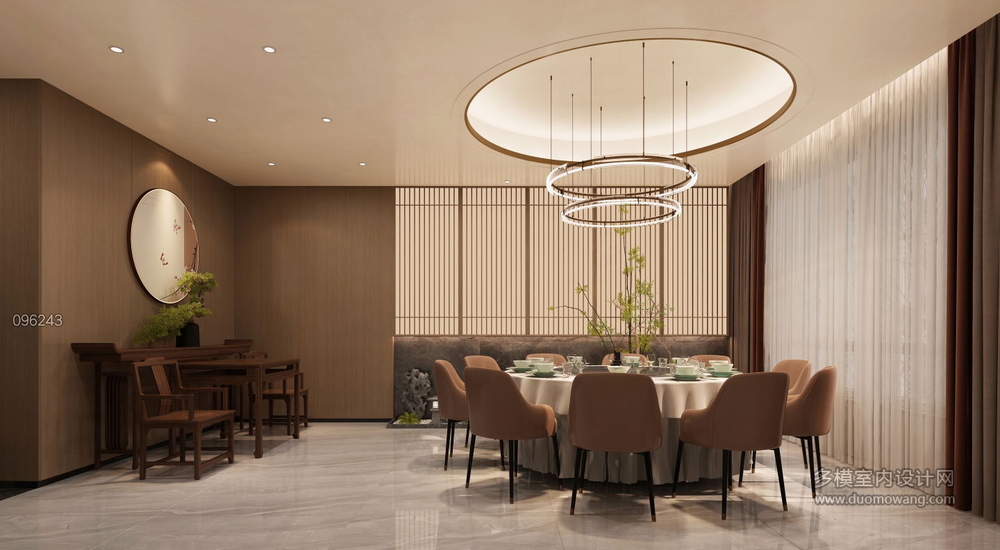 现代餐厅2F大包