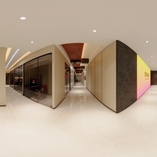 现代魔兽电竞电梯间全景