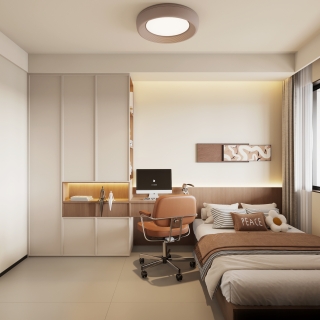 5现代中古风房间01单张