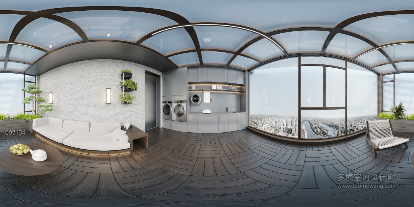 现代轻奢洗衣区