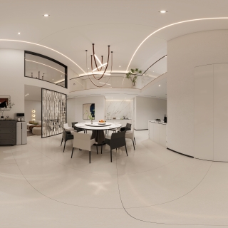 地下室餐厅全景