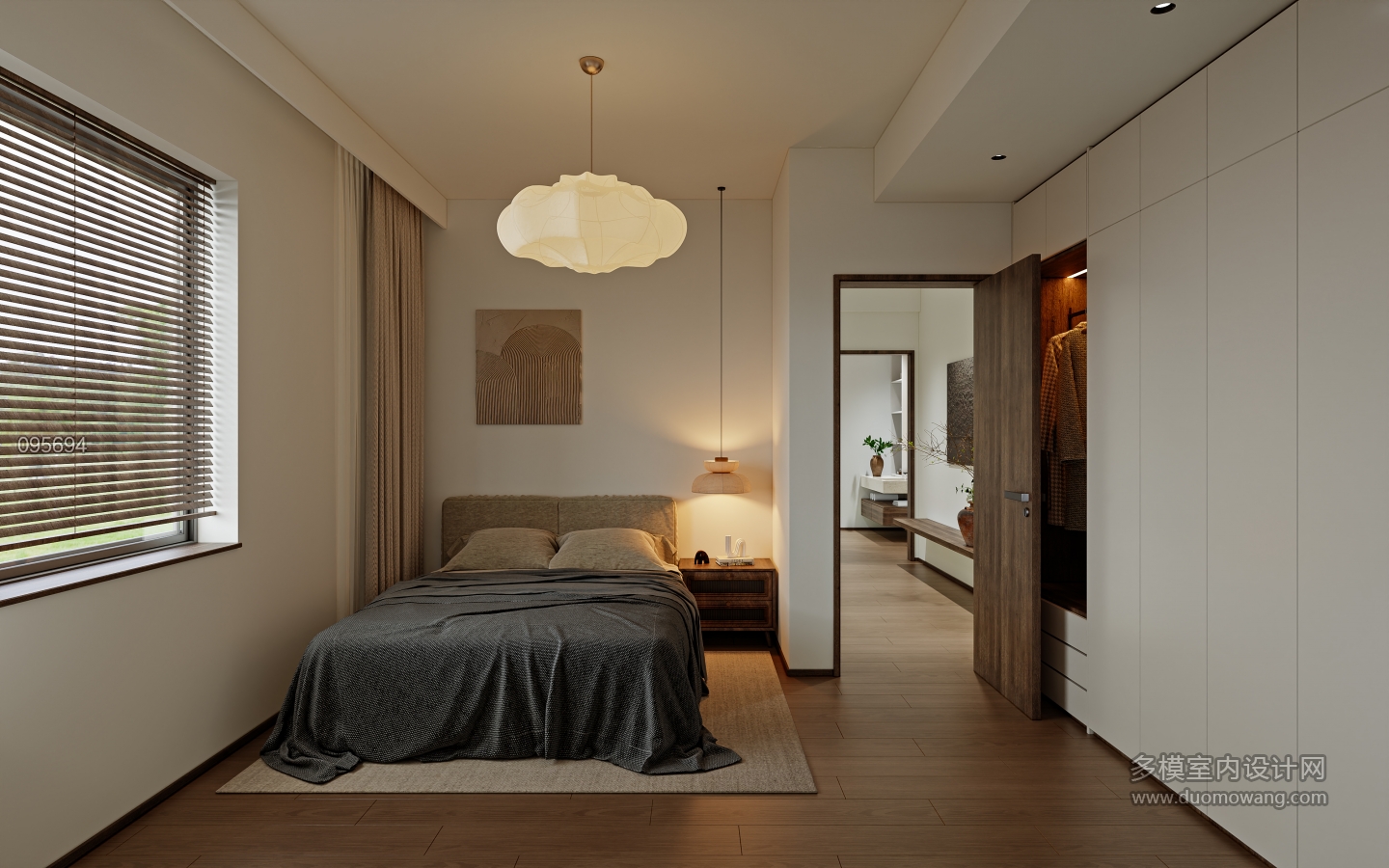 多彩一号_二层小卧室001