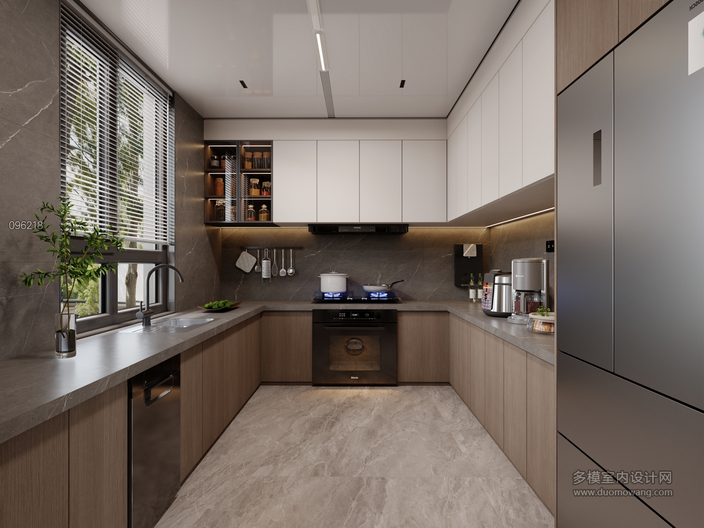 意式1楼 厨房静态