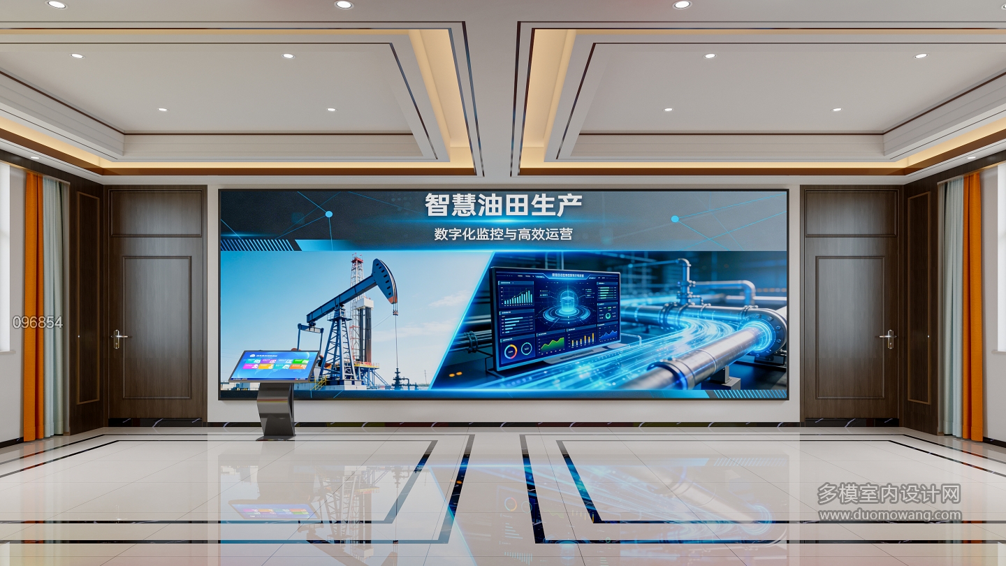 现代油田门厅2