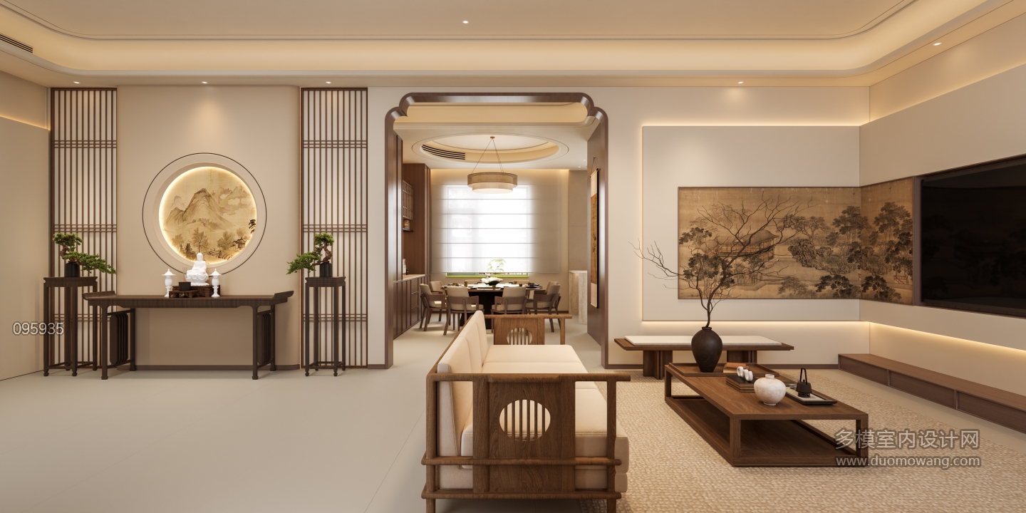 新中式客厅