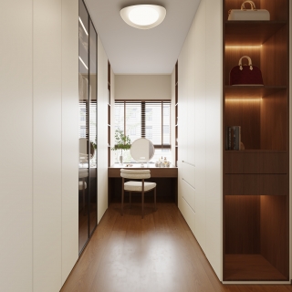 奶油中古_衣帽间静态