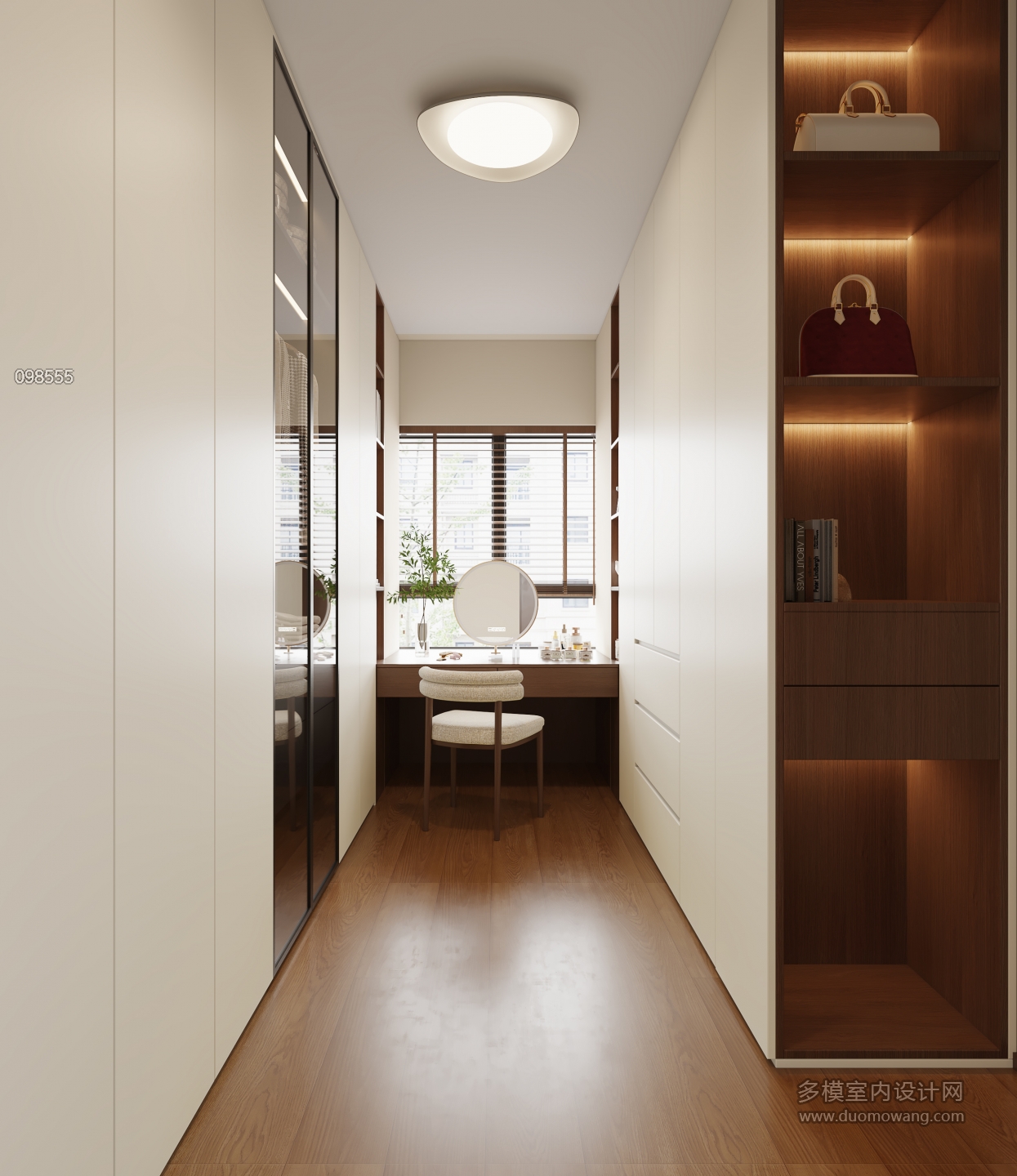 奶油中古_衣帽间静态