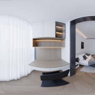 意式南次卧阳台