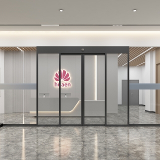 现代办公室电梯厅