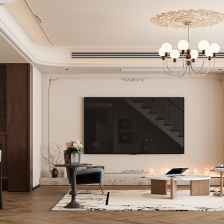 法式复古电视面