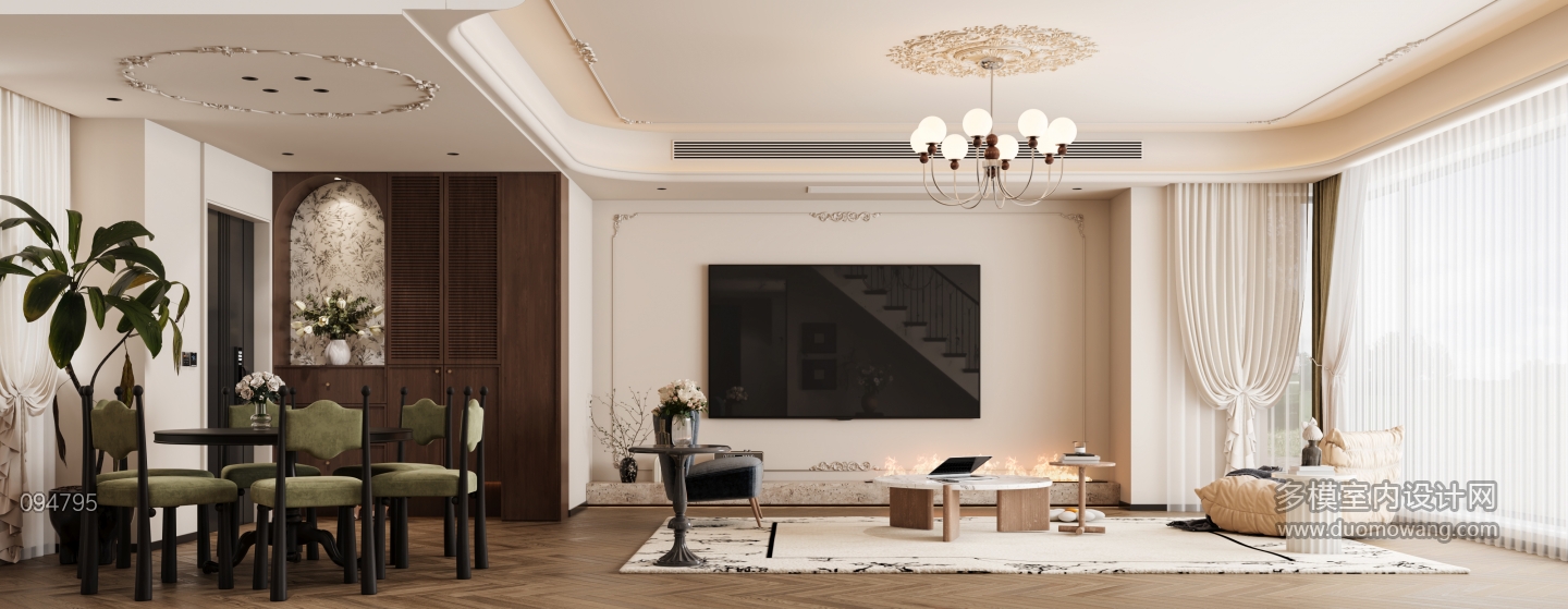 法式复古电视面