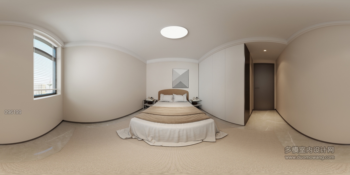 现代卧室 (2)