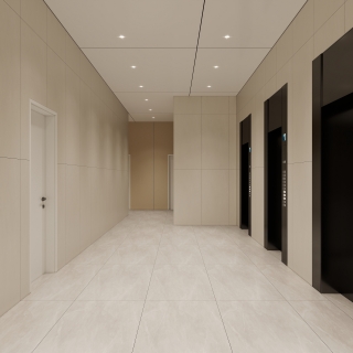 现代电梯厅
