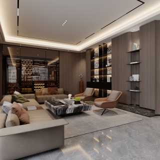 现代休闲会客厅2