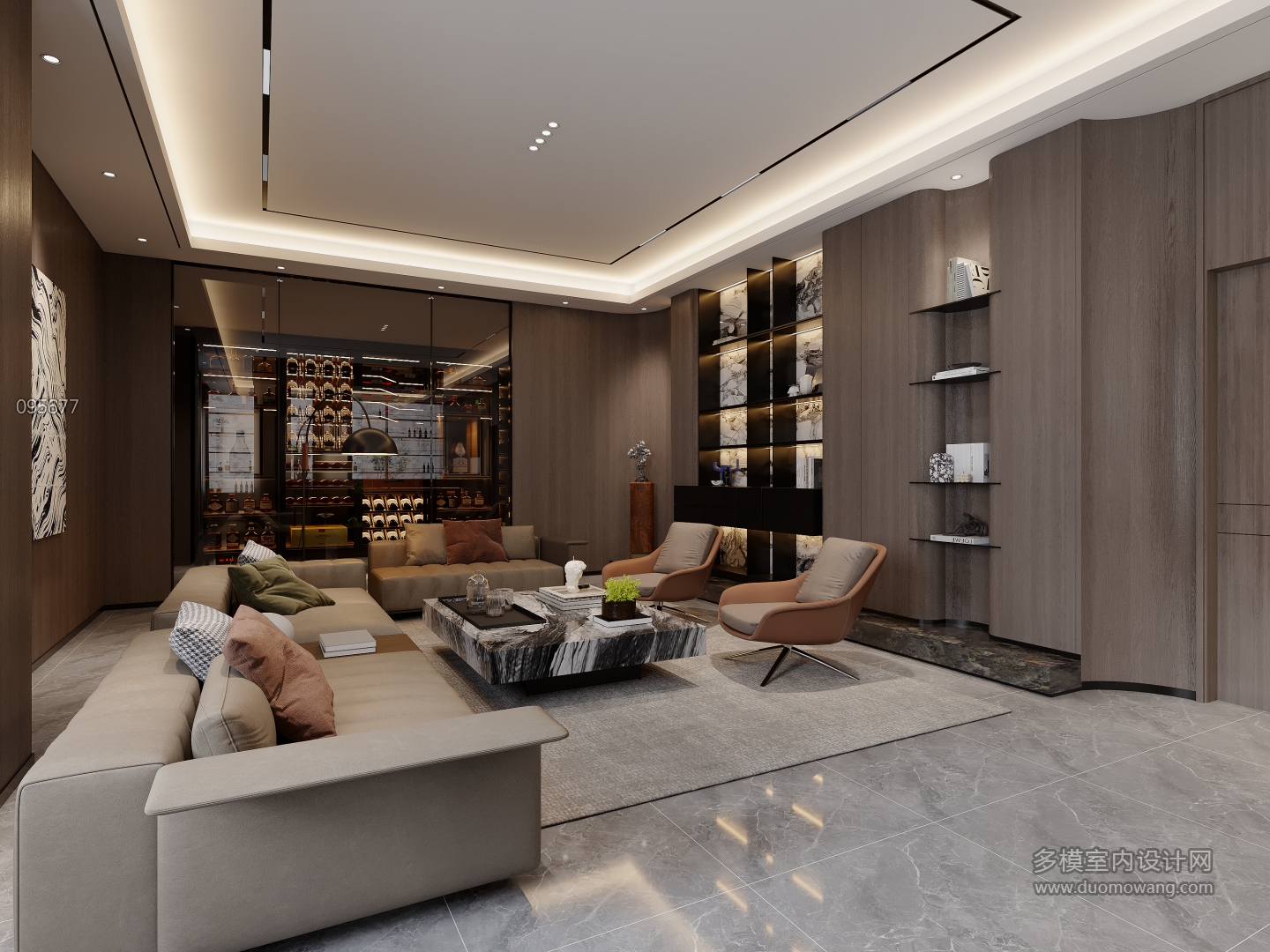 现代休闲会客厅2