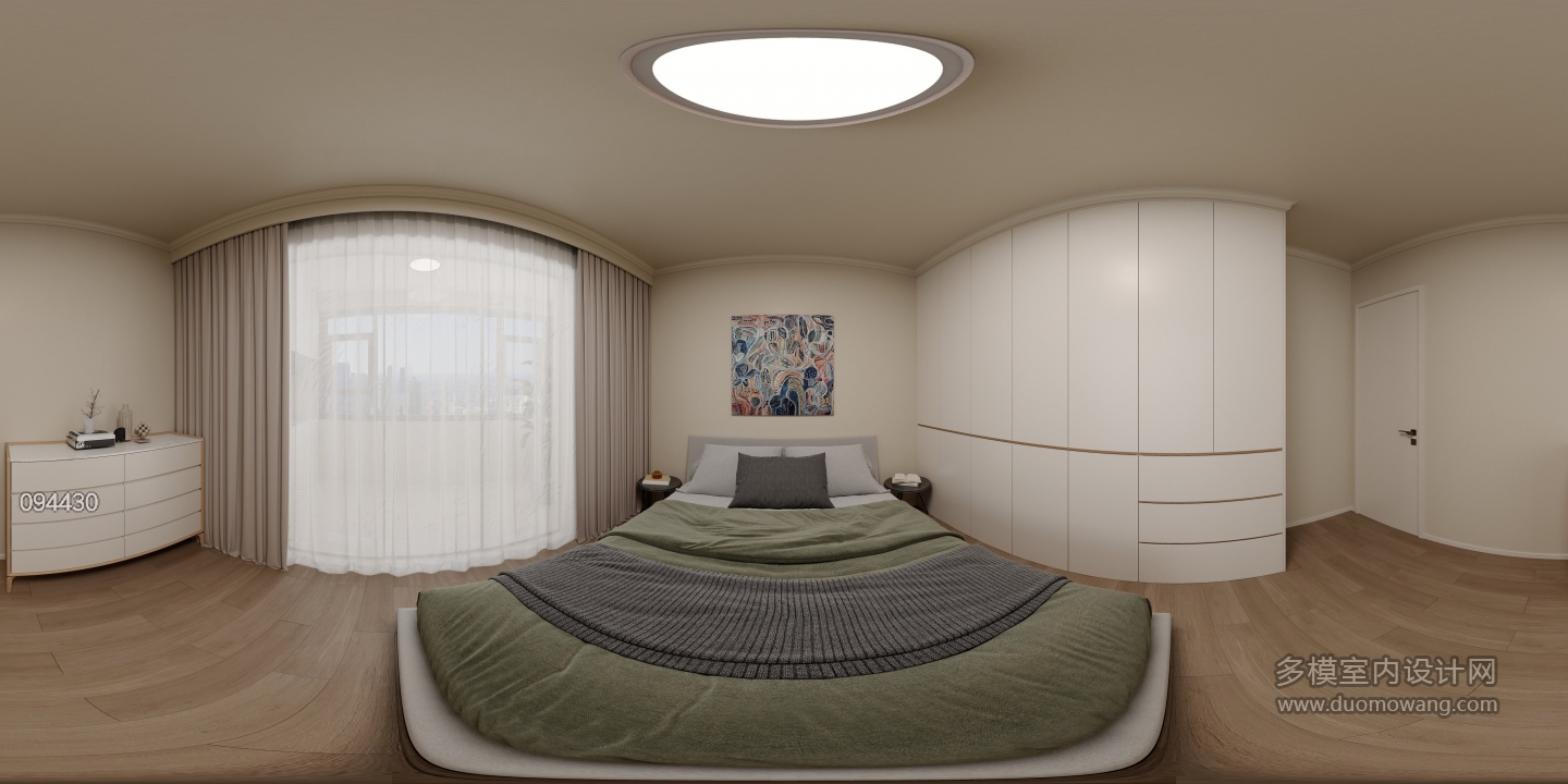 现代卧室2
