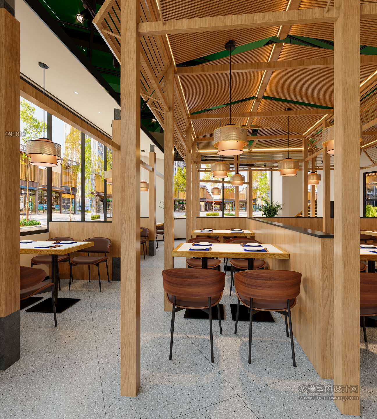 现代东北菜大厅2