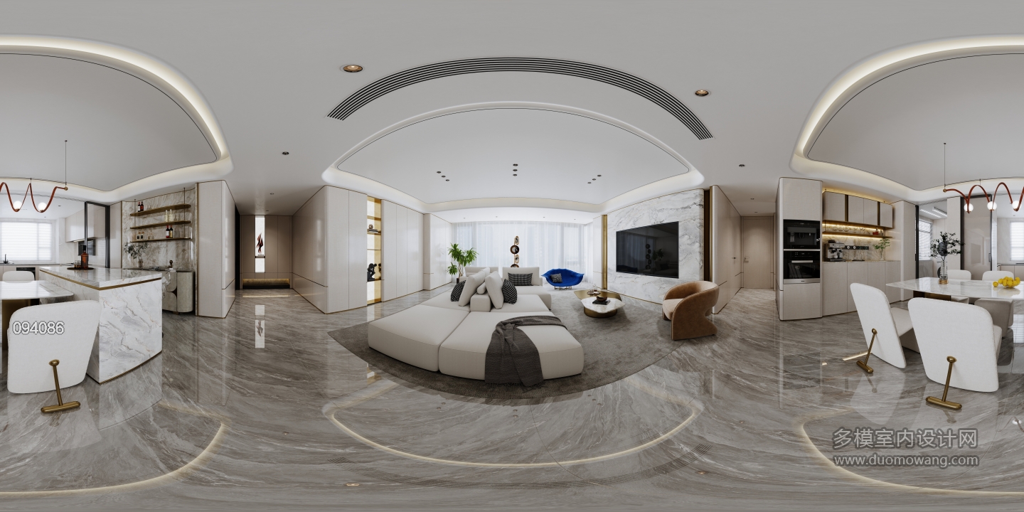 客餐厅意式轻奢