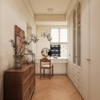 现代中古衣帽间