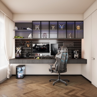 法式复古电竞室