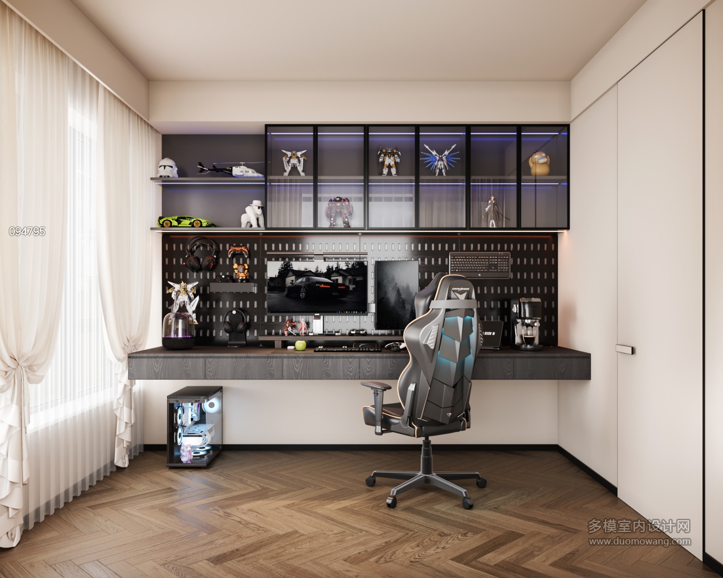 法式复古电竞室