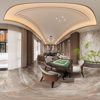 小包厢棋牌区全景