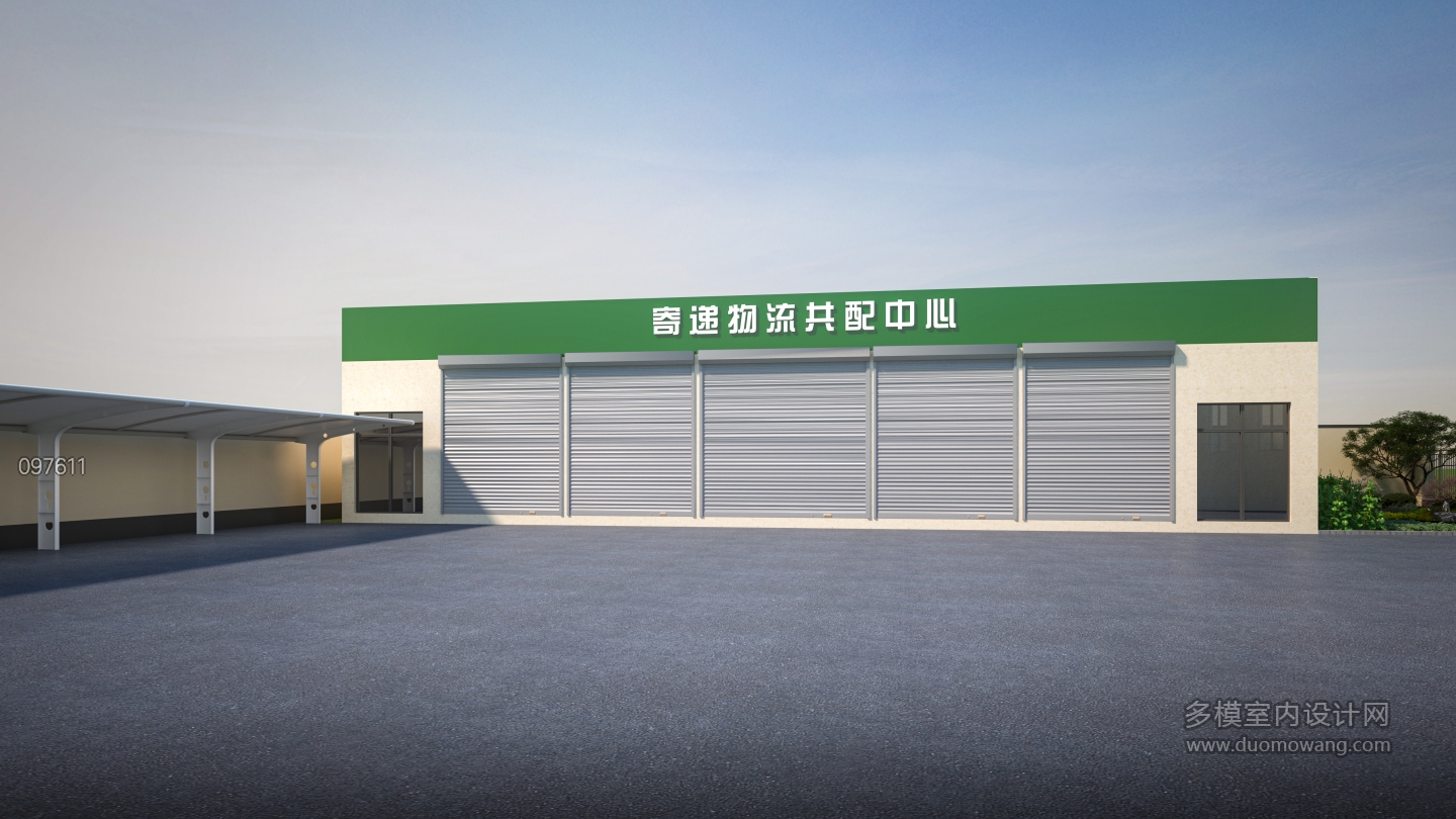 外立面方案2透视2