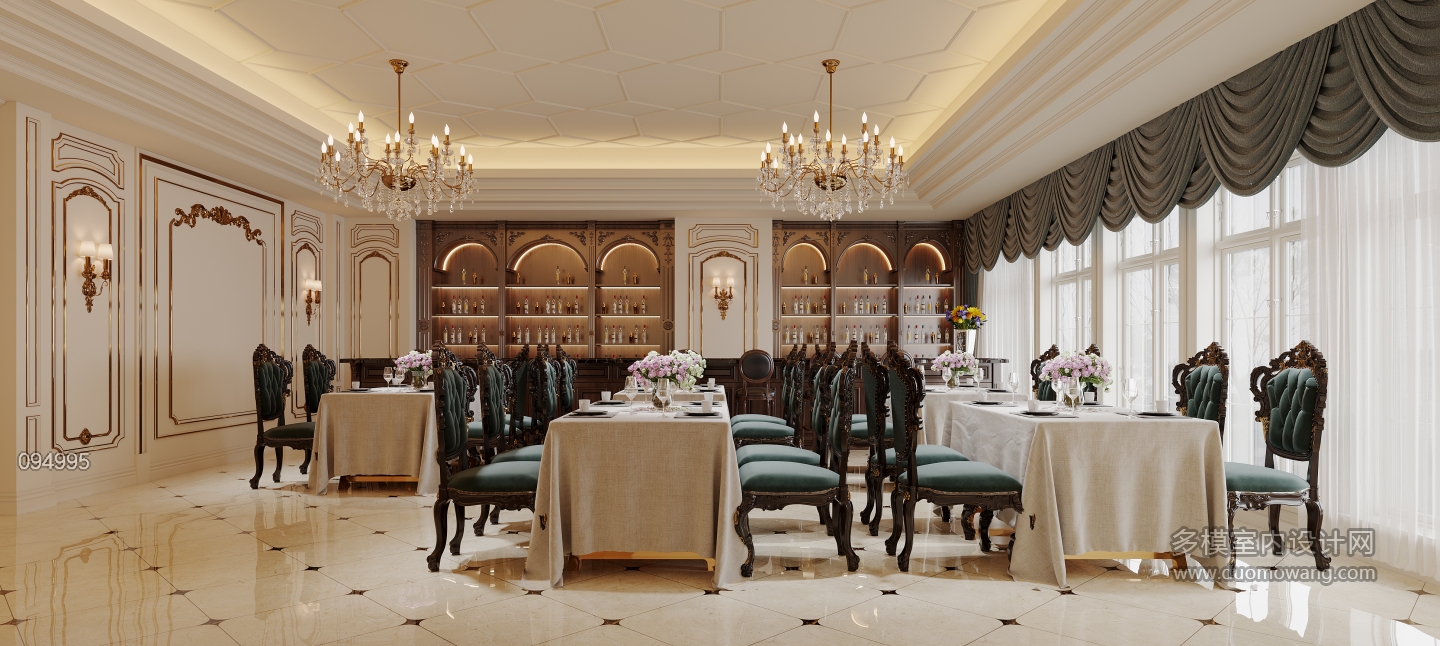 欧式vip餐厅二