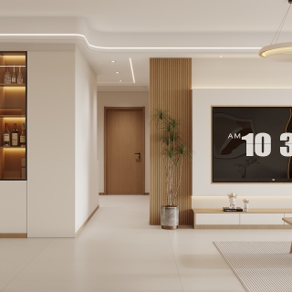 现代客餐厅特写B