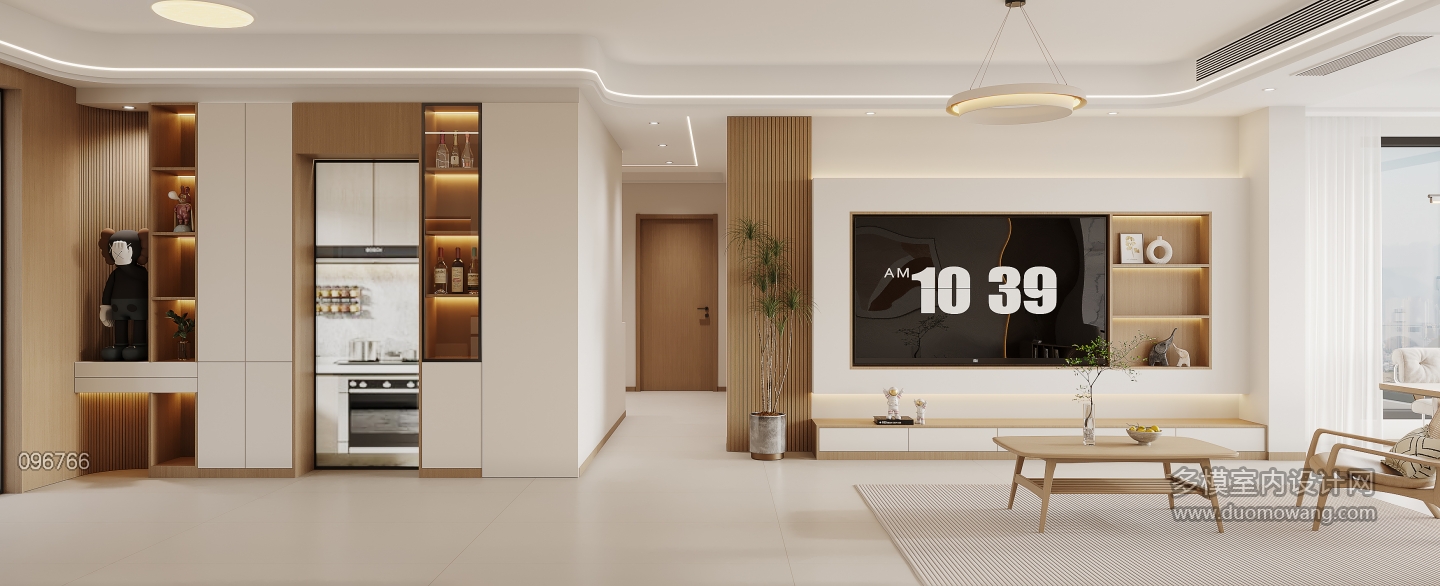 现代客餐厅特写B